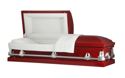 Rio Steel Red- Interior White