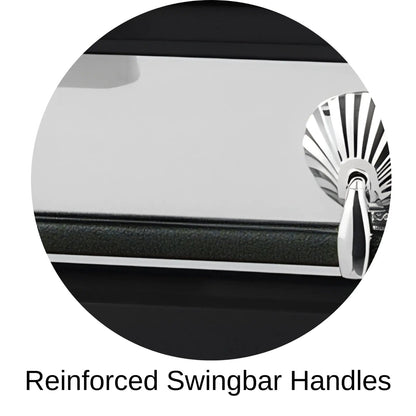 Bold Series-  Black Silver  - Interior White