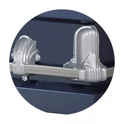 Doveran Dark Blue Casket - Interior Color - Light Blue