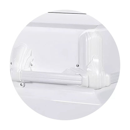 Doveran White Casket - Interior White