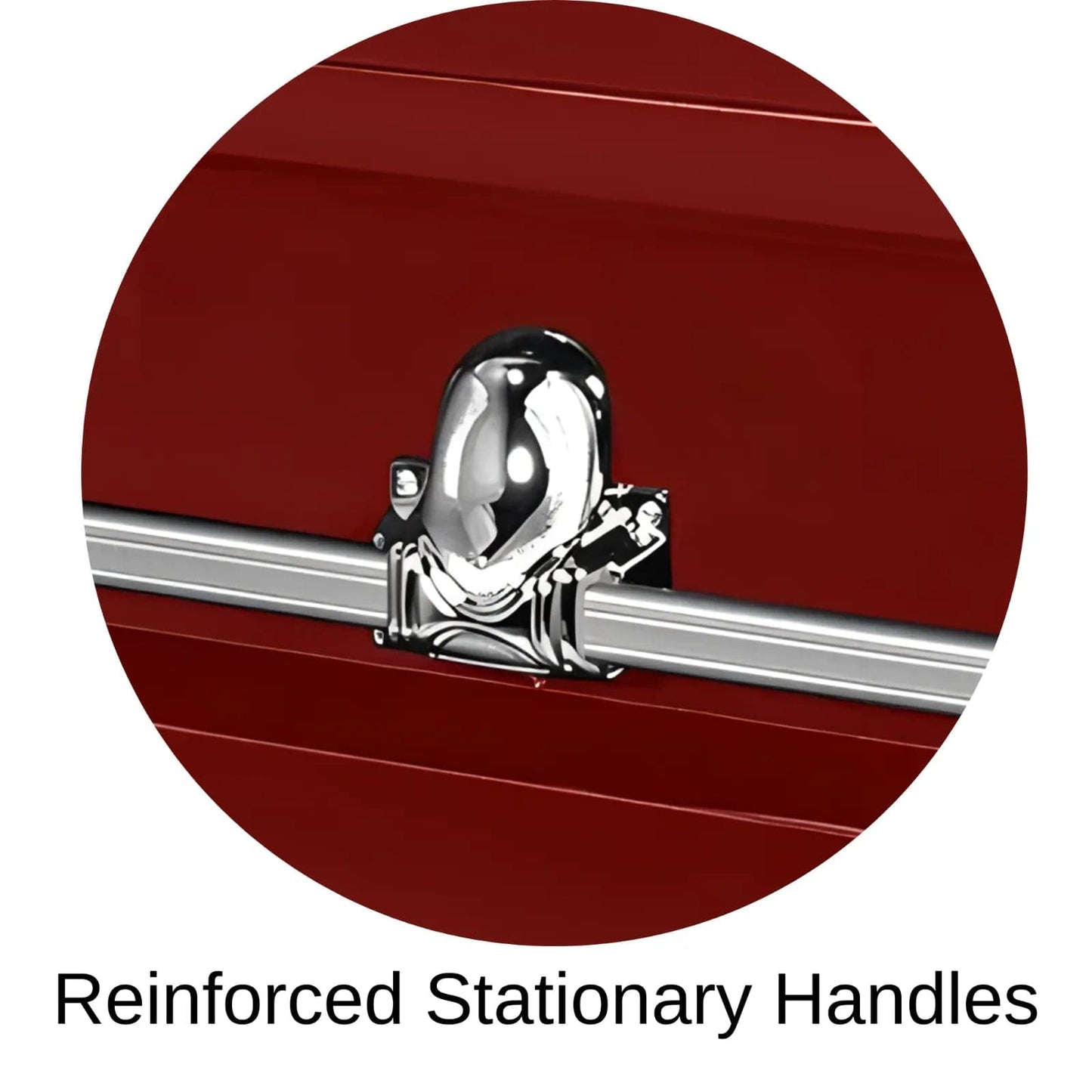 Rio Steel Red- Interior White