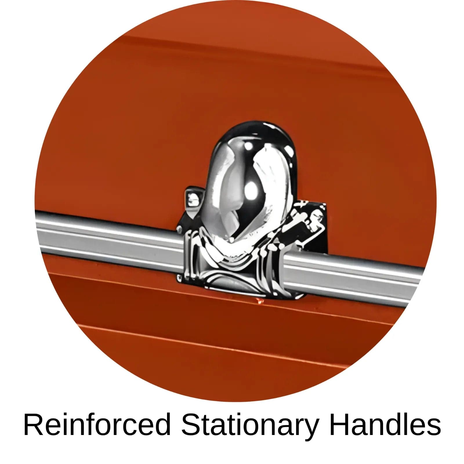 Rio Steel Orange - Interior White
