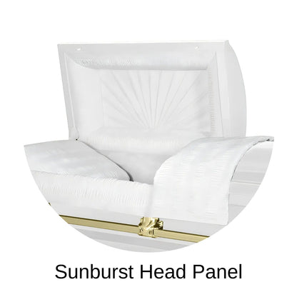 Rio Steel White and Gold - Interior White