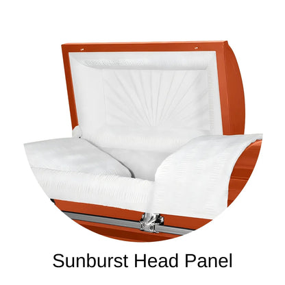 Rio Steel Orange - Interior White