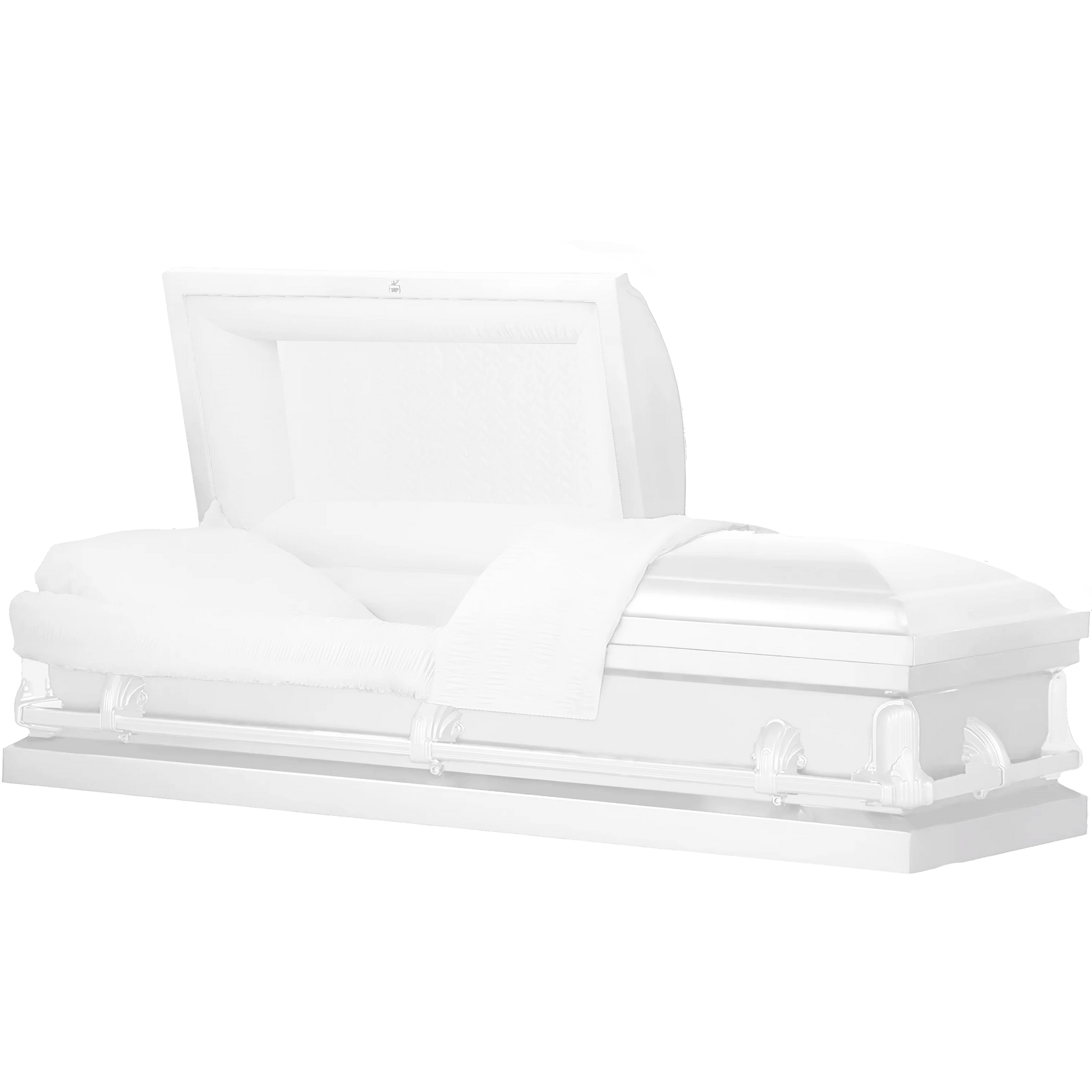 Doveran White Casket - Interior White