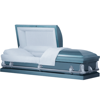 Doveran Light Blue Casket - Interior Color - Light Blue