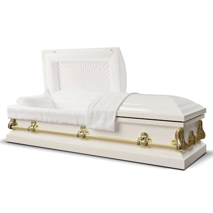 Rio Steel White and Gold - Interior White