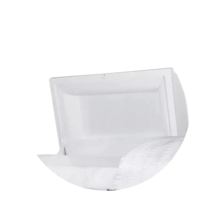 Doveran White-Silver Casket - Interior White